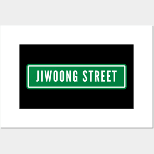 ZEROBASEONE Jiwoong Street Sign Posters and Art